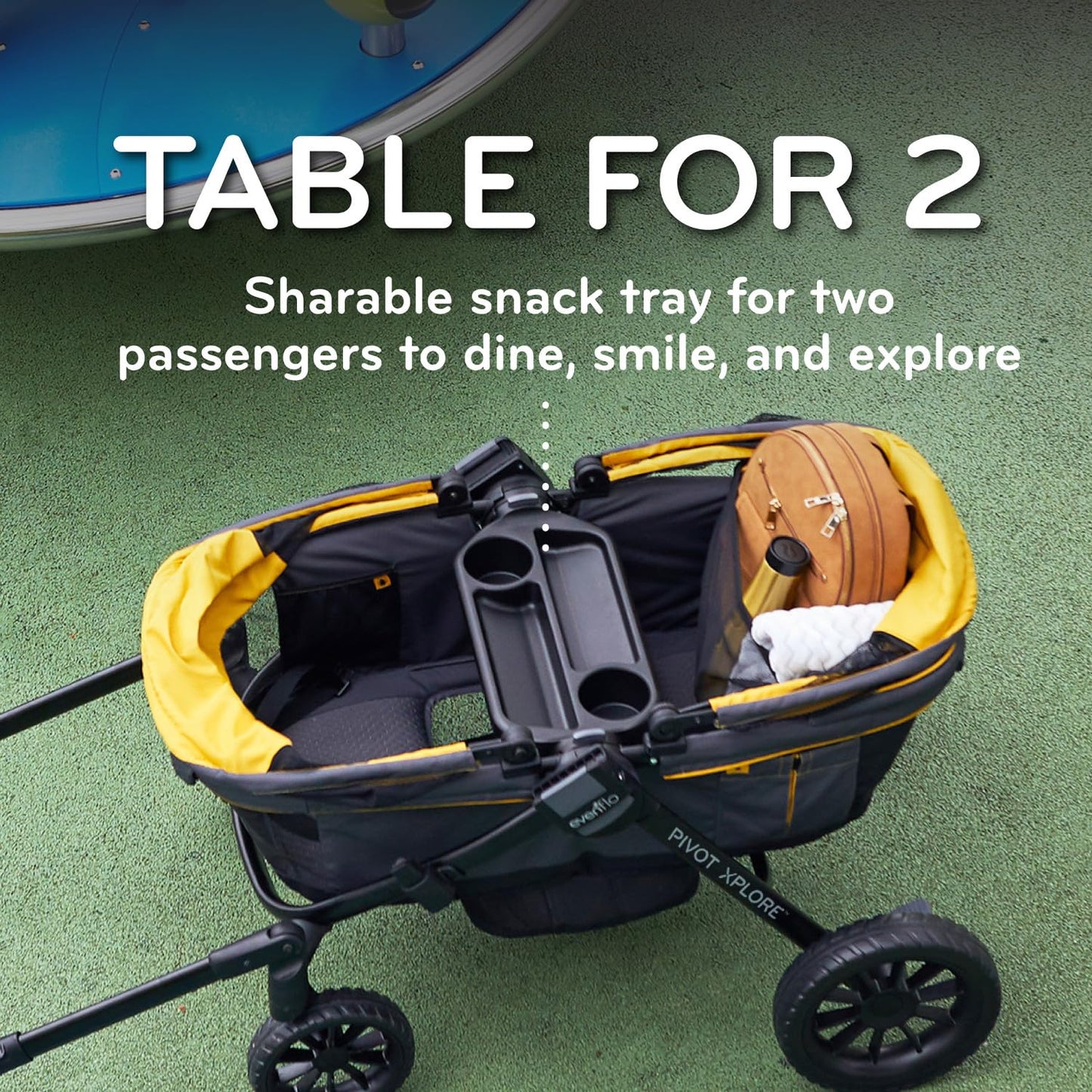 Pivot Xplore All-Terrain Stroller Wagon (Ranger Green)